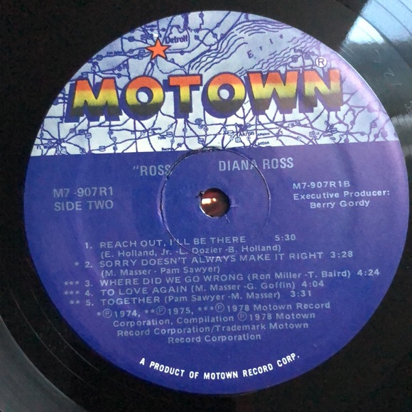 Diana Ross Ross Vinyl Lp '78 - Picture 6 of 8